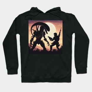 XenoMorphed Soldier Standoff Hoodie